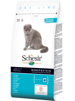 SCHESIR GATO ADULTO MANUTENÇÃO PEIXE 1,5KG